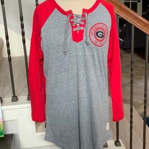 UGA long sleeved tee